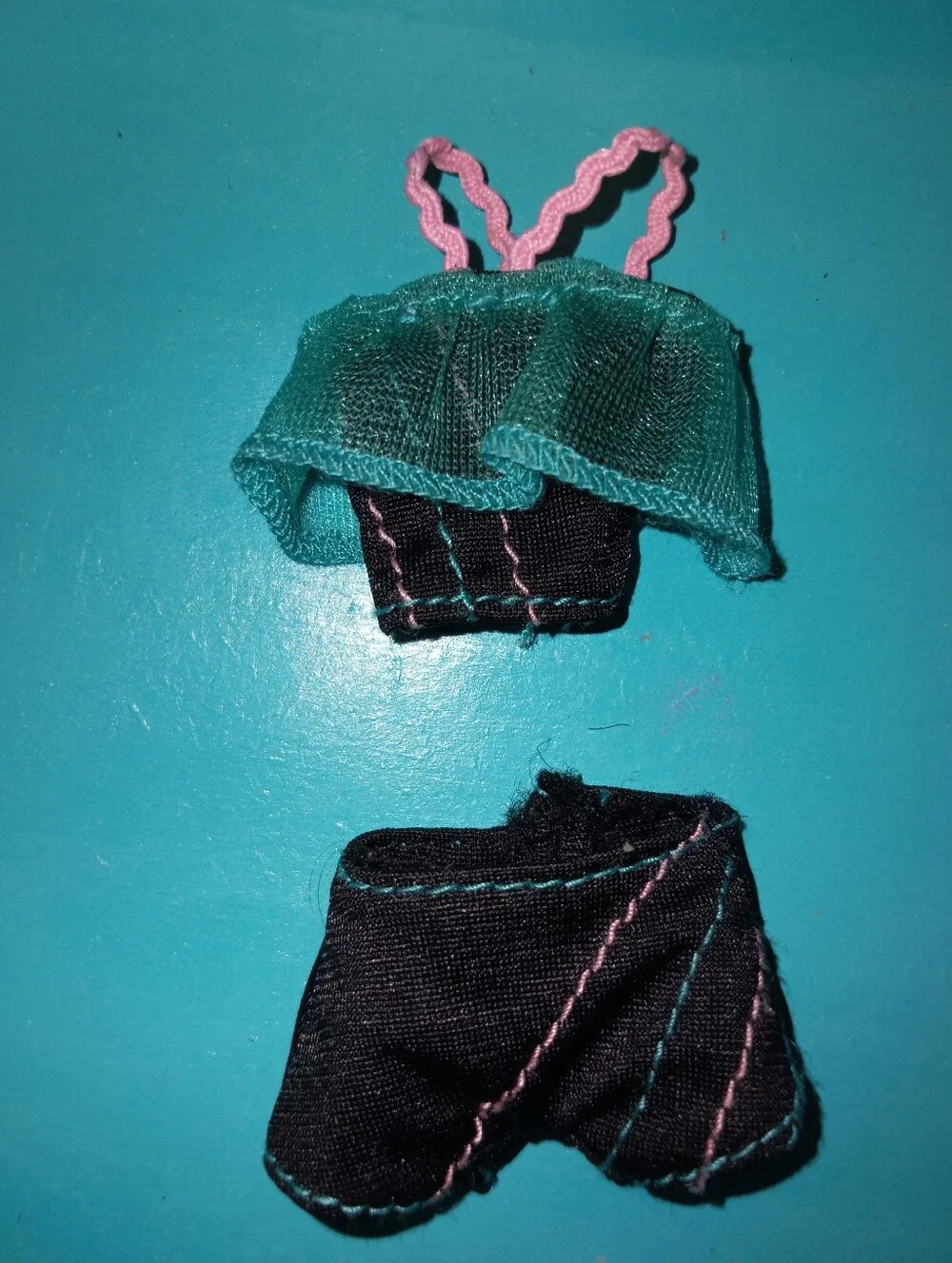 Monster High Lagoona Blue Doll Beach Outfit & Drink